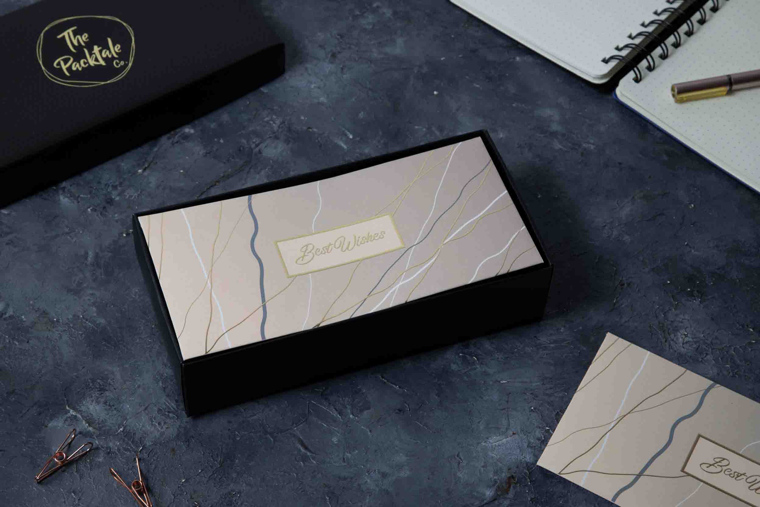 Marble Mesh - Money Envelopes - Beige (Set of 12)