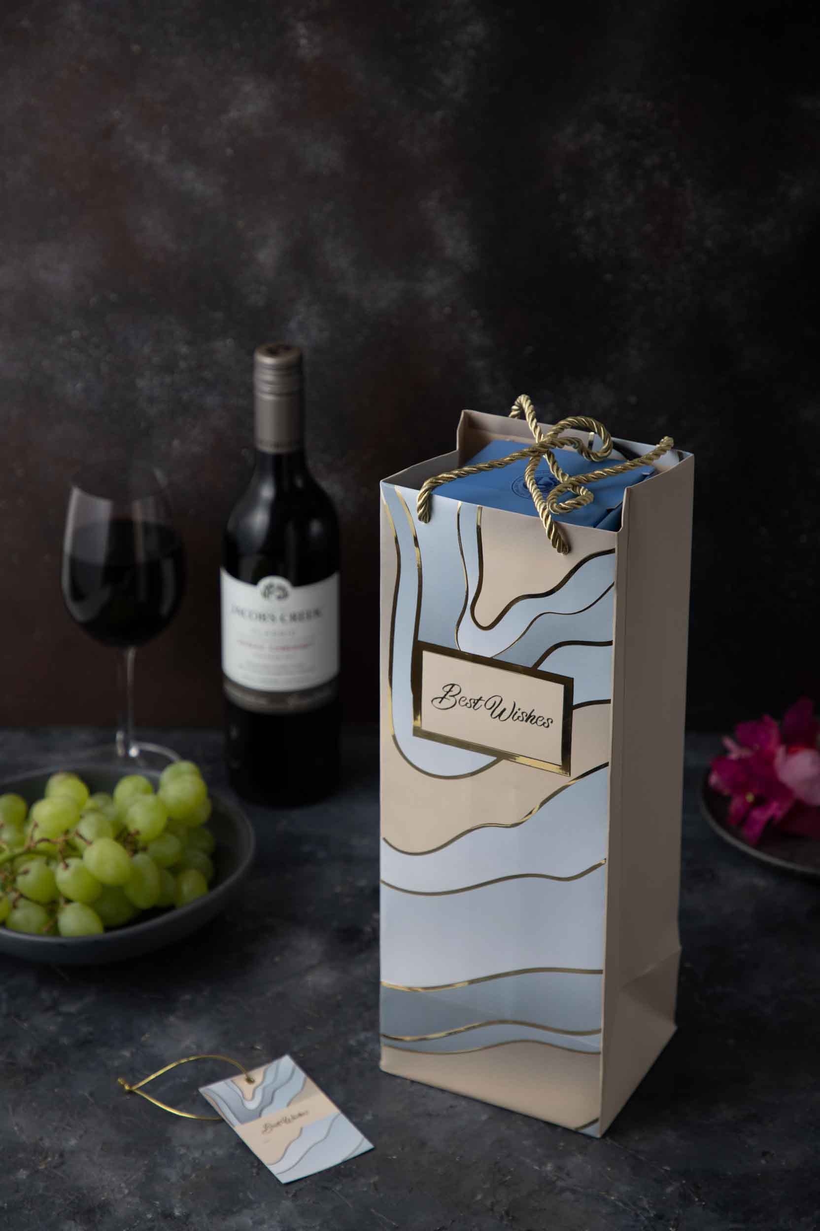 Tidal Bliss - Bottle Bags - Beige (Set of 6)