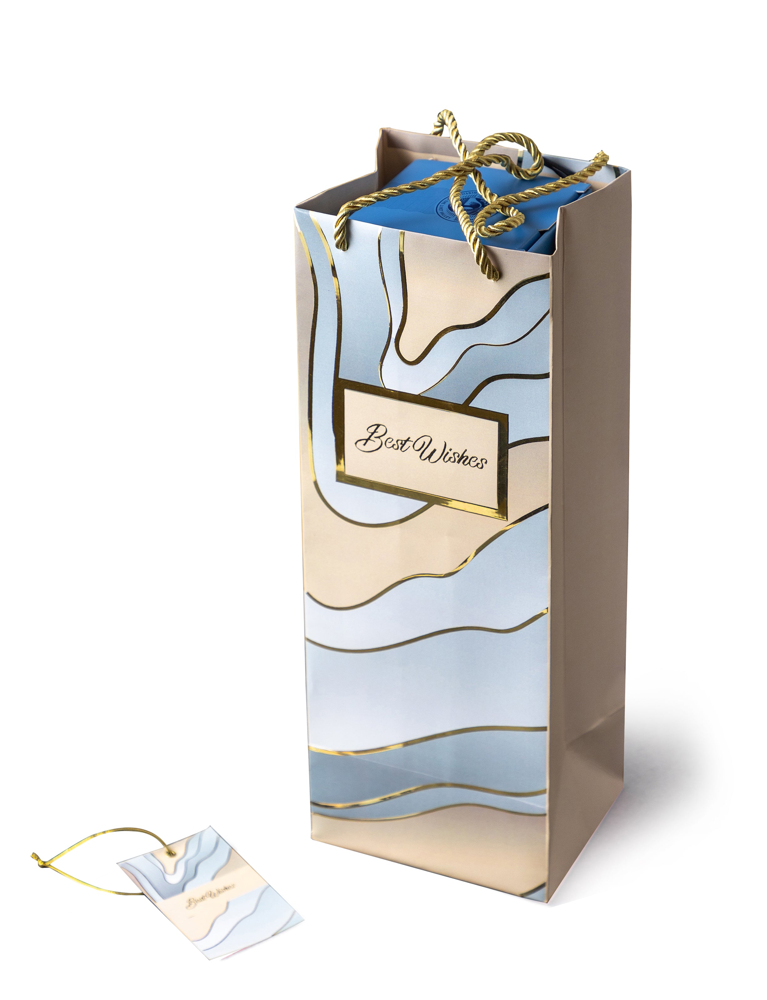 Tidal Bliss - Bottle Bags - Beige (Set of 6)