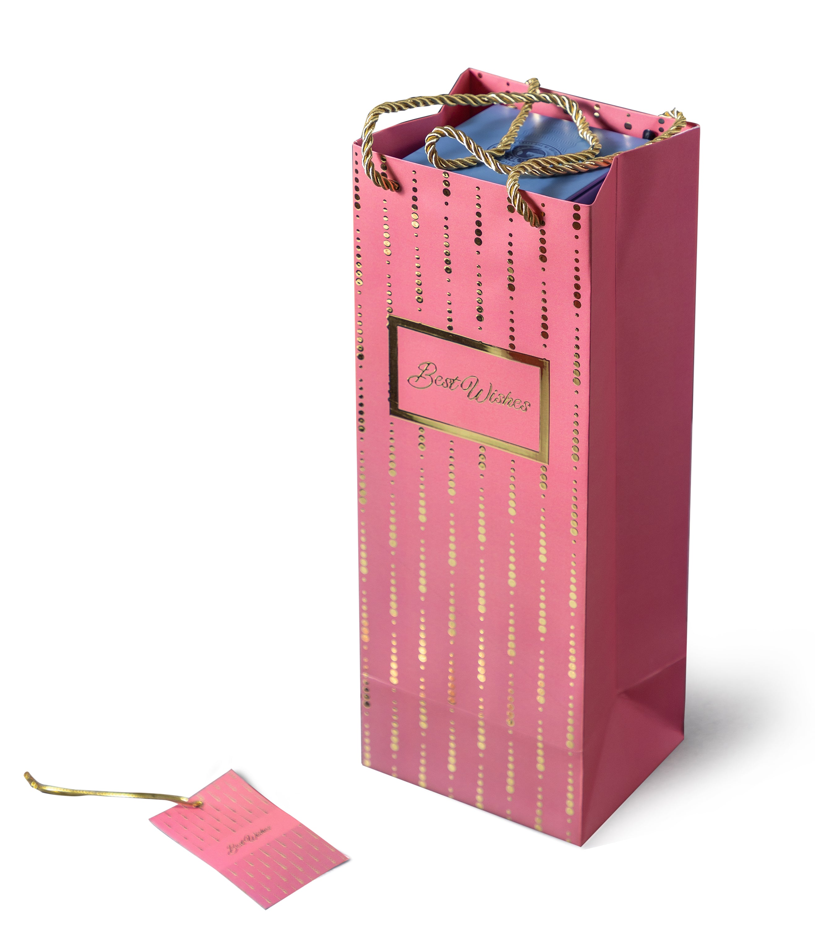 Fire Confetti - Bottle Bags - Pink (Set of 6)