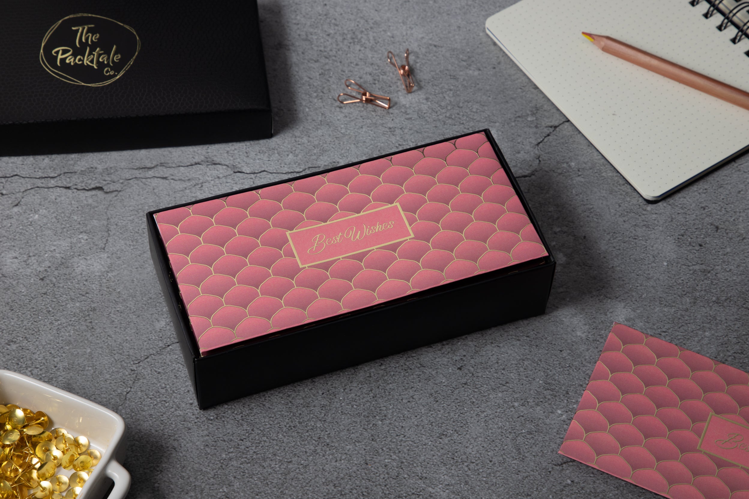 Gold Minarets - Money Envelopes - Pink (Set of 12)