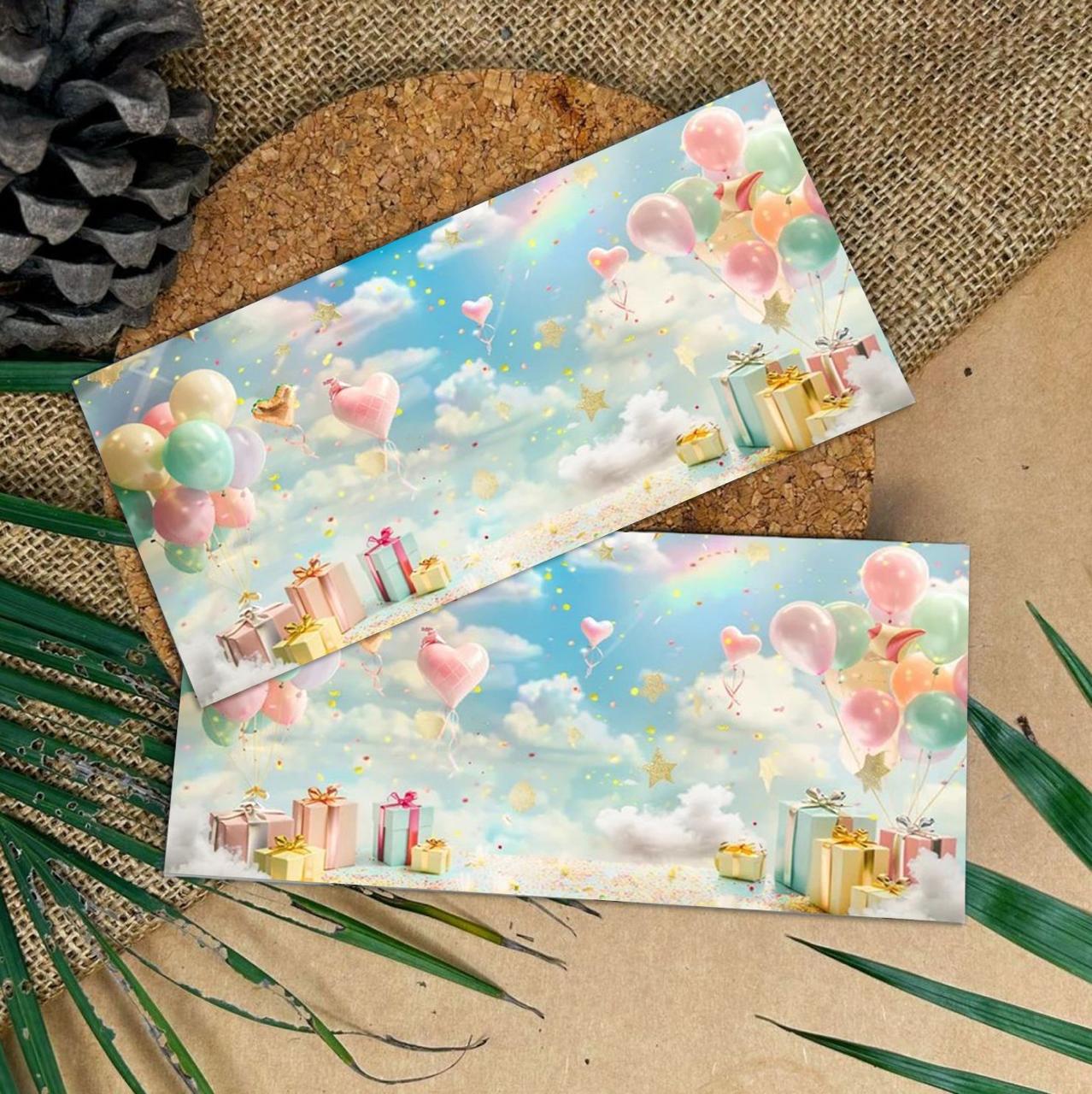 Party in the Clouds envelope (Set of 12)